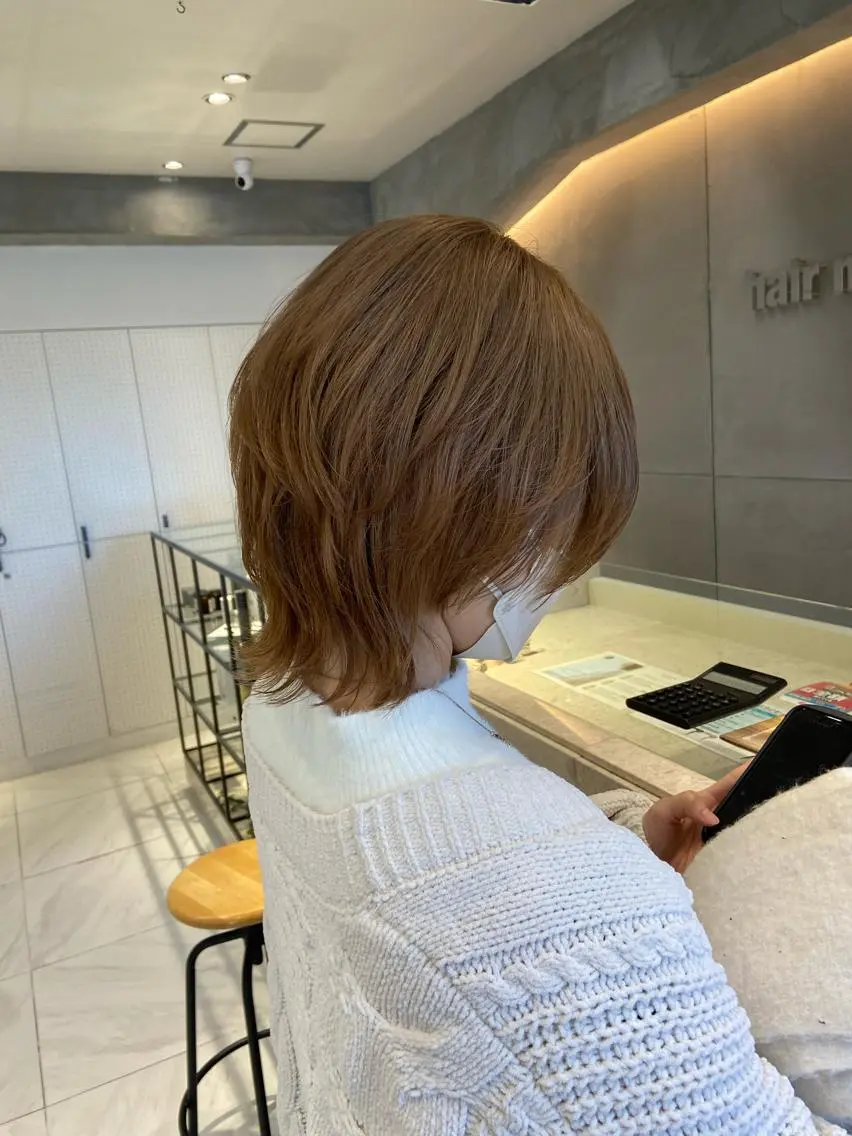 ミディアム カラー APOLLO♡ ＭＩＯのヘアスタイル