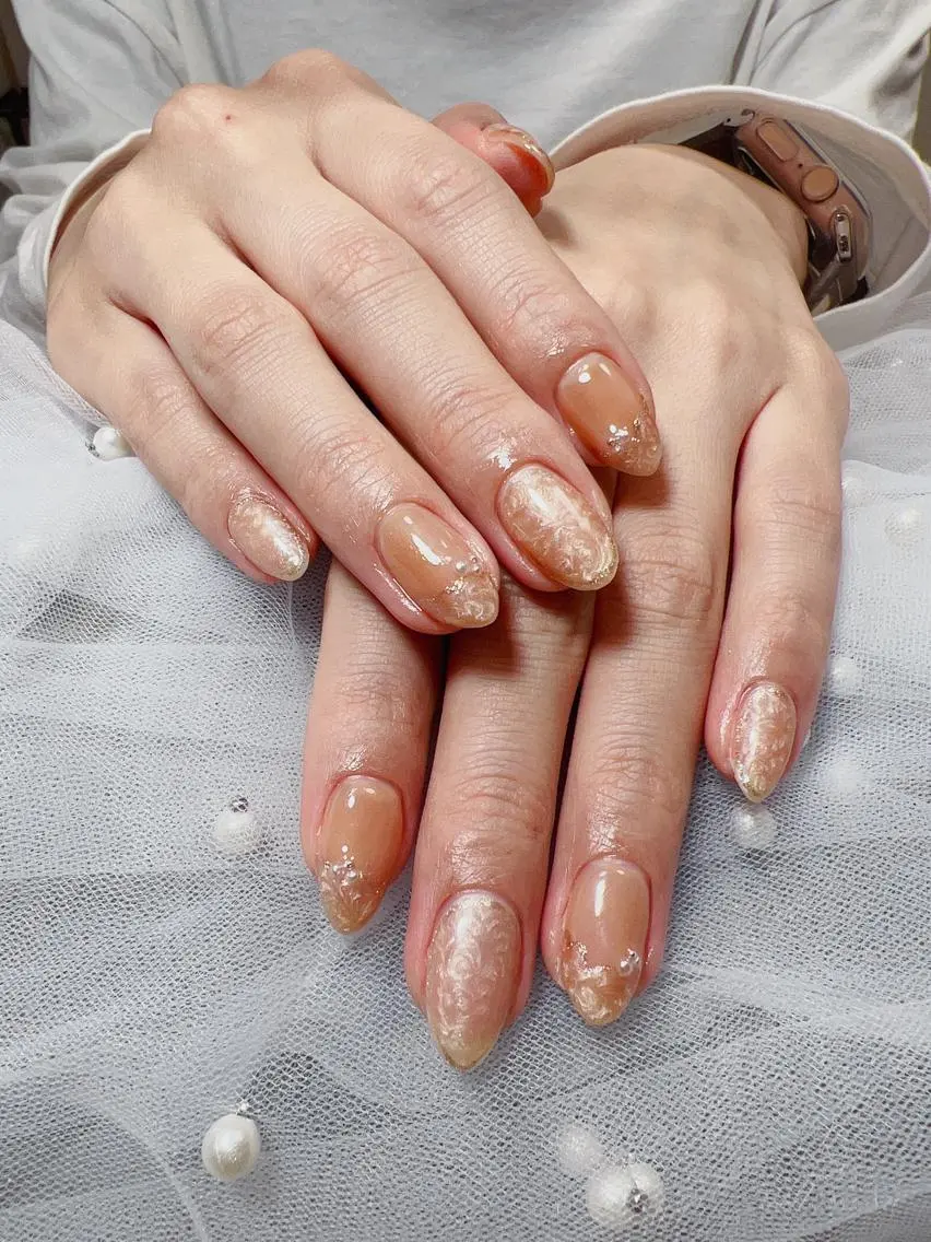 ショート カラー ネイル ハンドネイル Nail NaNaのネイルデザイン