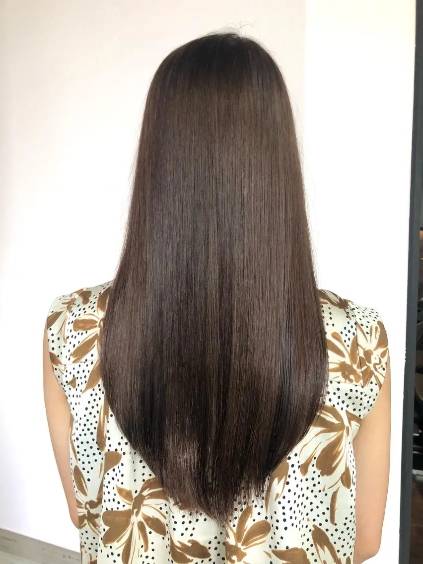 ロング 店長 濱口 花菜 美髪整形のヘアスタイル