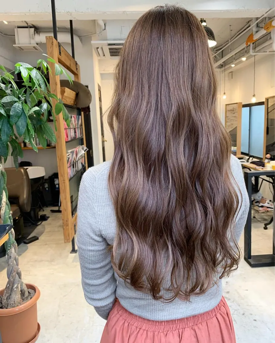 ロング ヘアカラー 秋葉原　柏木絢汰 ✨当日予約okのヘアスタイル
