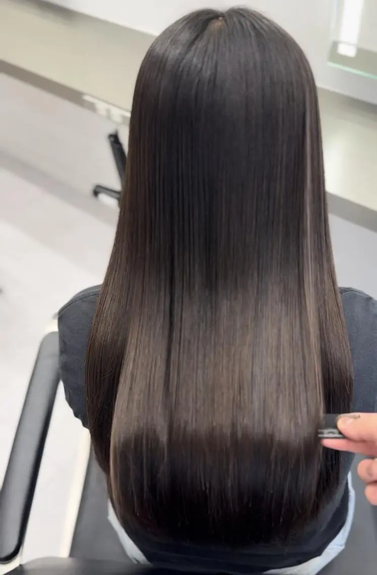 ロング カット ヘアカラー 縮毛矯正 FJ/髪質改善💎 縮毛矯正/特化サロンのヘアスタイル