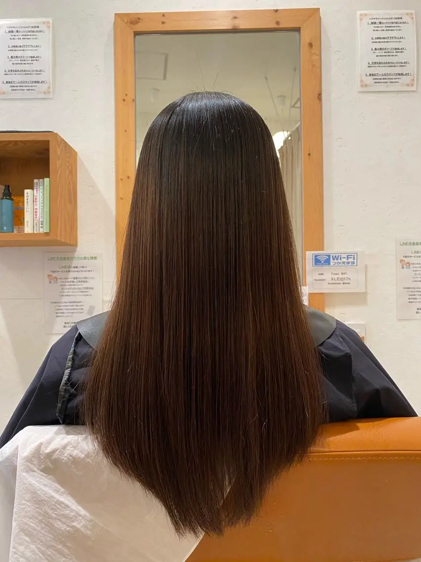 セミロング TELA HAIR 幕張本郷店　千尋のヘアスタイル