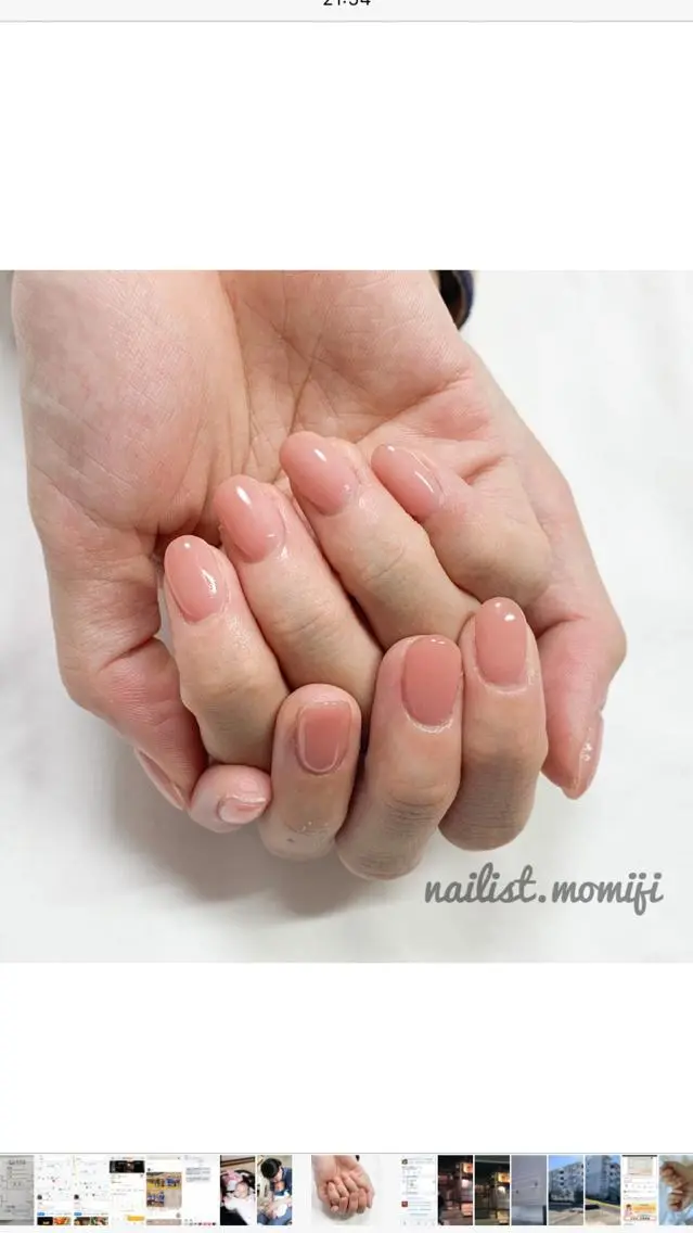 ネイル ピンク ハンドネイル nailist_ momijiのネイルデザイン