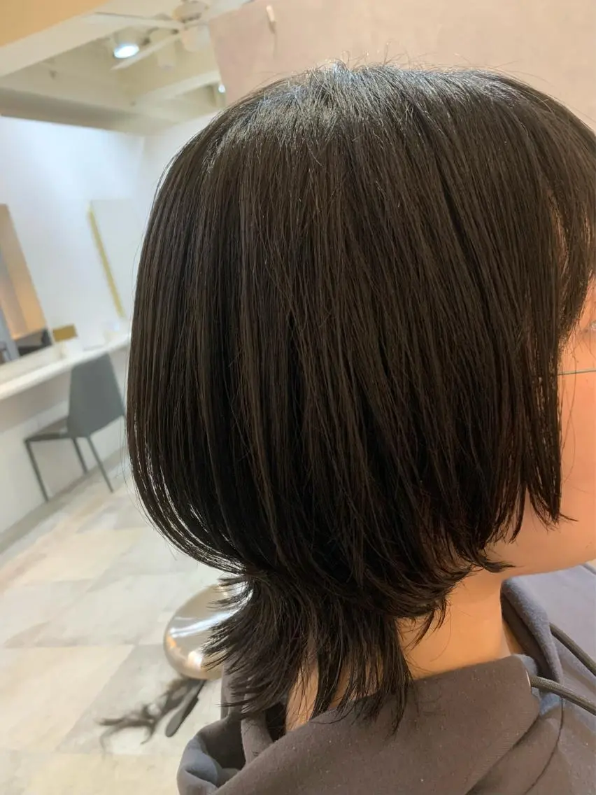 ミディアム ウルフカット ideal心斎橋 ☆片山☆のヘアスタイル