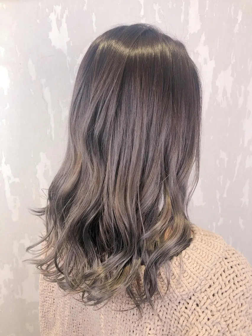 ミディアム 池田 寿子のヘアスタイル