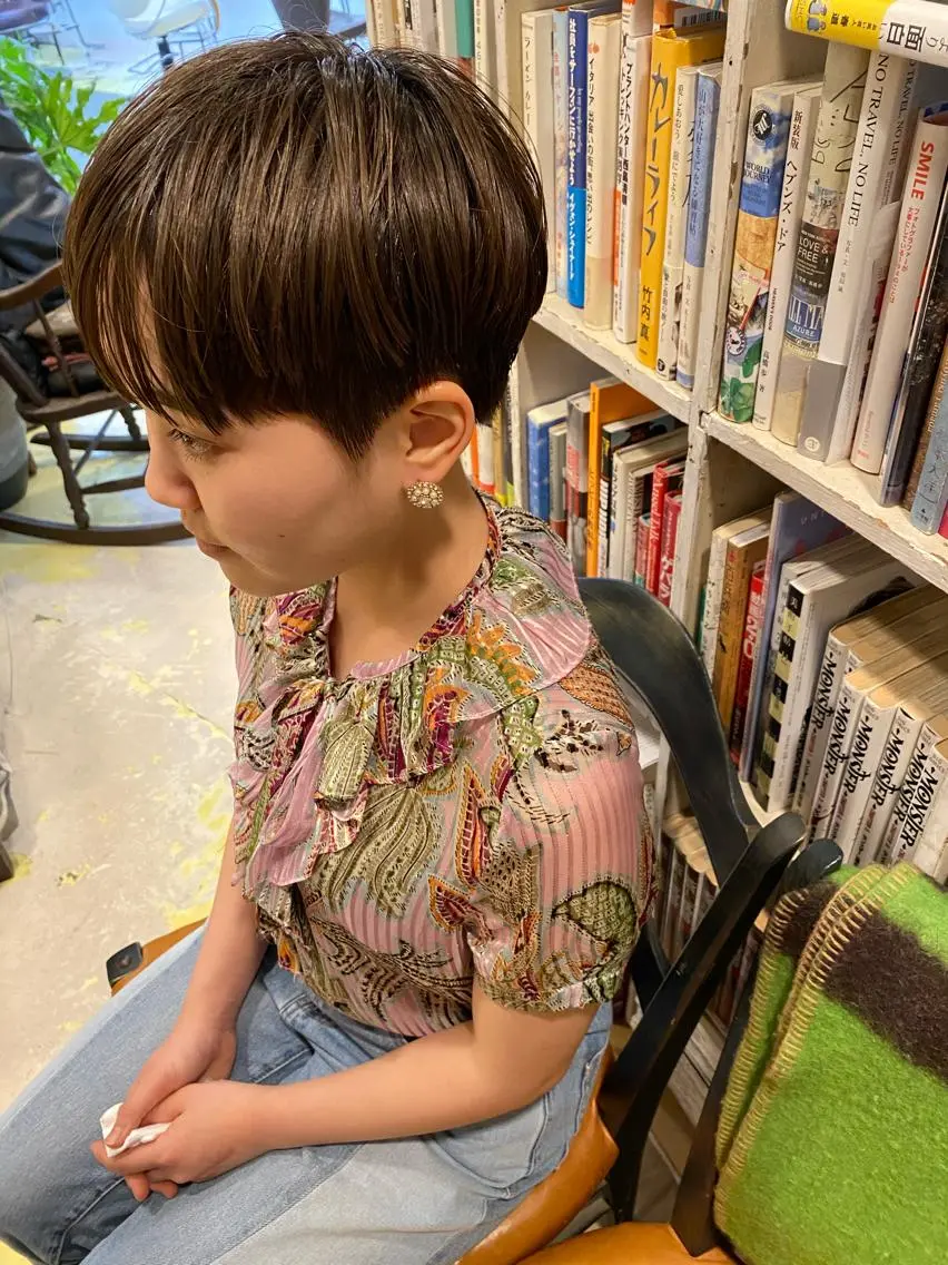 ショート ショートヘア Moca 〰️のヘアスタイル