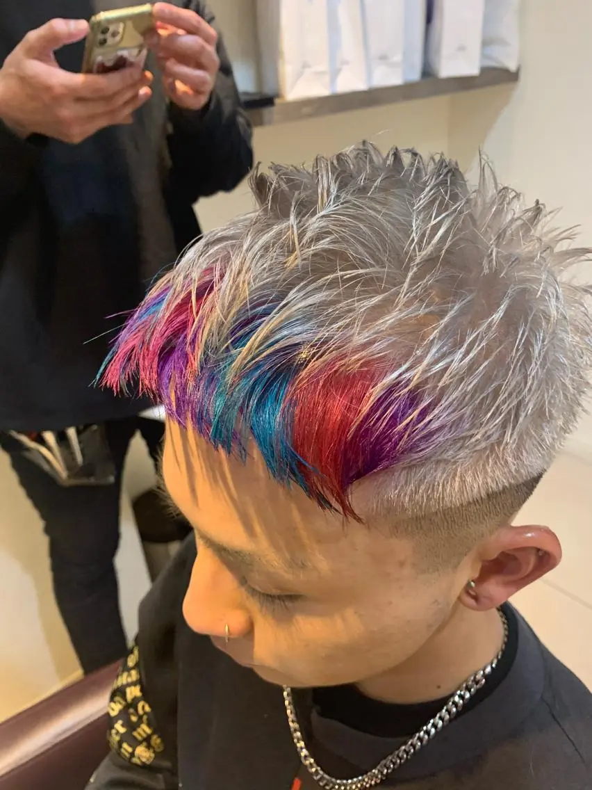 ショート ヘアカラー トリートメント どんな髪の悩みも解決 します✨田嶋俊一✨のヘアスタイル