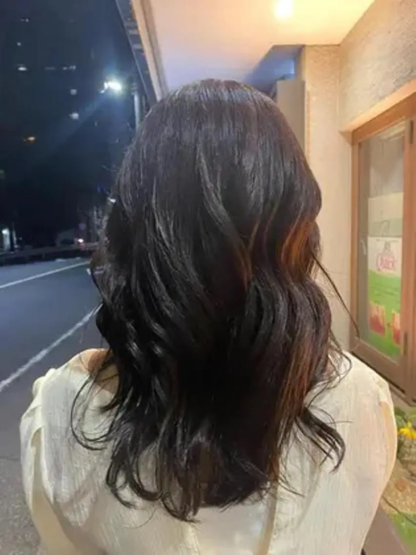 ロング カラー 髪質改善/艶カラー ⚡️コメス/錦糸町のヘアスタイル