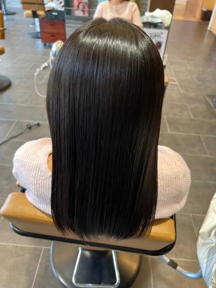 ロング カラー 髪質改善 ツヤ髪の匠/髪質改善 山本晃太のヘアスタイル