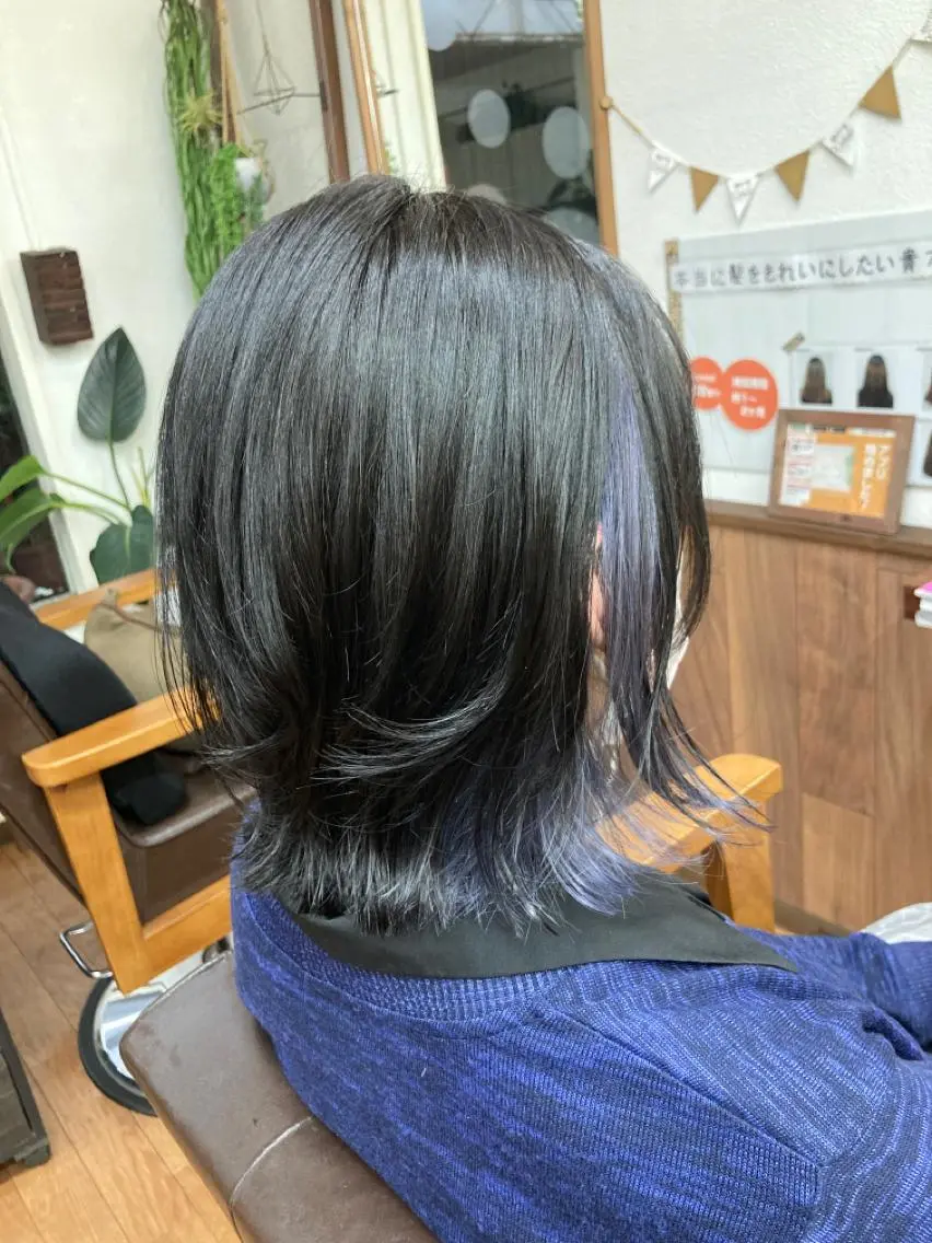 ショート カラー グレージュ インナーカラー バイオレットカラー バイオレットグレージュ カット ヘアカラー トリートメント 澤田 拓己のヘアスタイル
