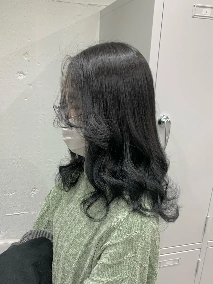 ミディアム カラー ヘアアレンジ 憧れの艶ハイトーンへ 🌙サイダサキのヘアスタイル