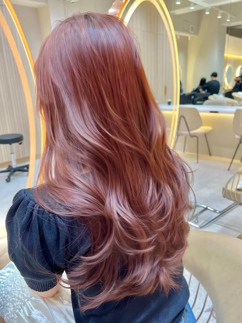 ロング カラー カット ヘアカラー トリートメント レイヤーカット/ 顔周り 五島巨幹のヘアスタイル