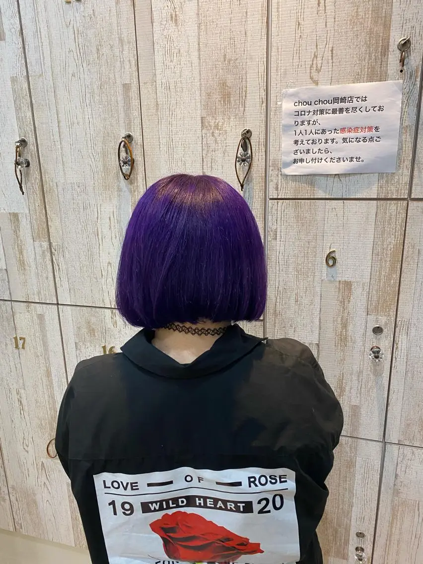 ショート カラー SALOWIN栄 高須大貴のヘアスタイル