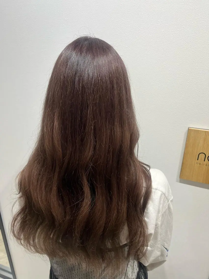 ロング パープルカラー 🫧ぷる艶カラー🫧 Yuubi🦩のヘアスタイル