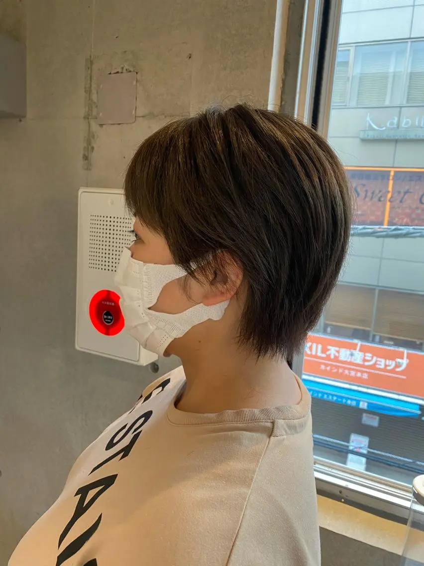 ショート 似合わせカット ショートヘア 西山 恵太郎のヘアスタイル
