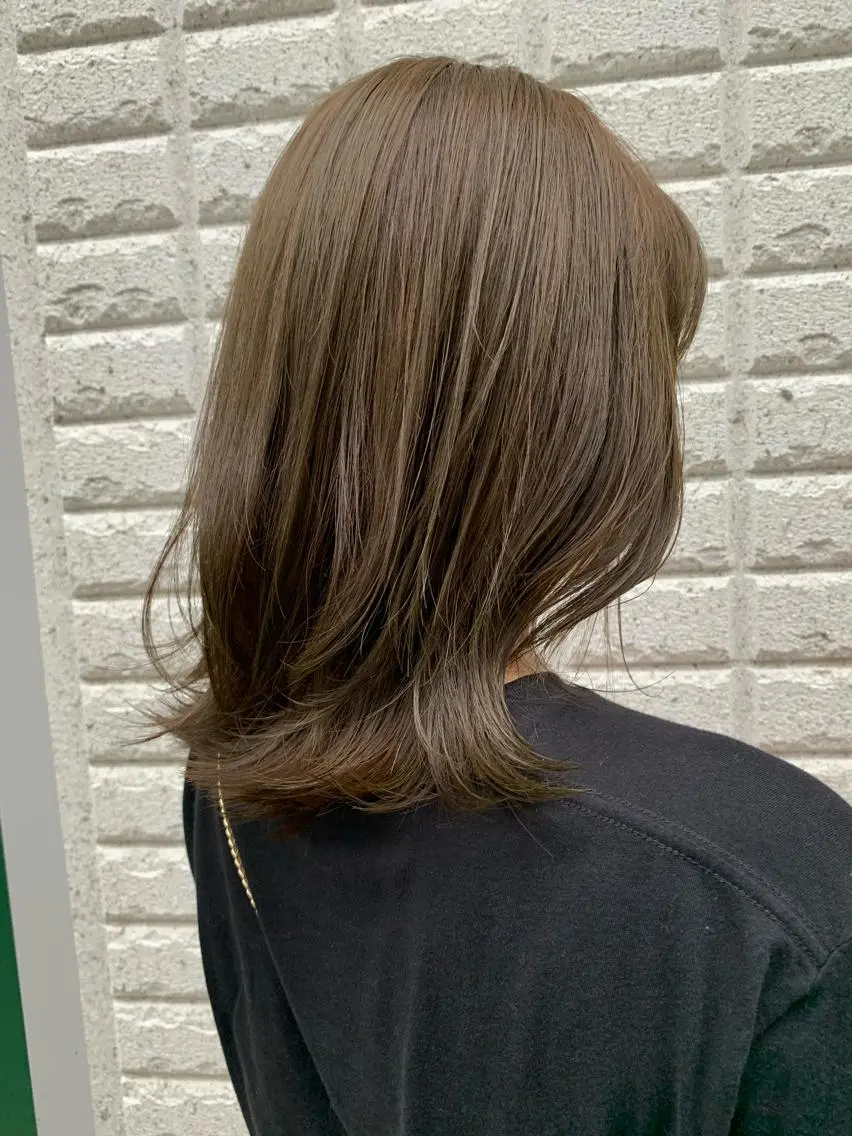 ミディアム アッシュ カット ヘアカラー トリートメント 🦋ショートカット 🦋Yu-Kiのヘアスタイル