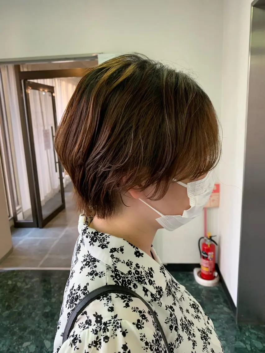 ショート 縮毛矯正 縮毛矯正 メンズパーマ 髪質改善☆有馬のヘアスタイル