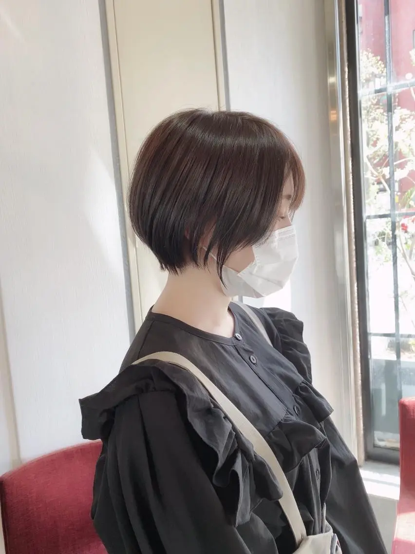 ショート カラー ショートヘア トリートメント カット ヘアカラー トリートメント 美髪❣️縮毛矯正/ 髪質改善✨/山本のヘアスタイル