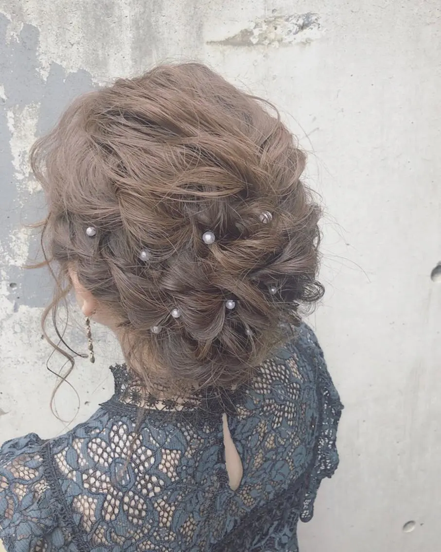 ヘアアレンジ 結婚式・ブライダル 冨永 志穂の眉毛・アイブロウイメージ