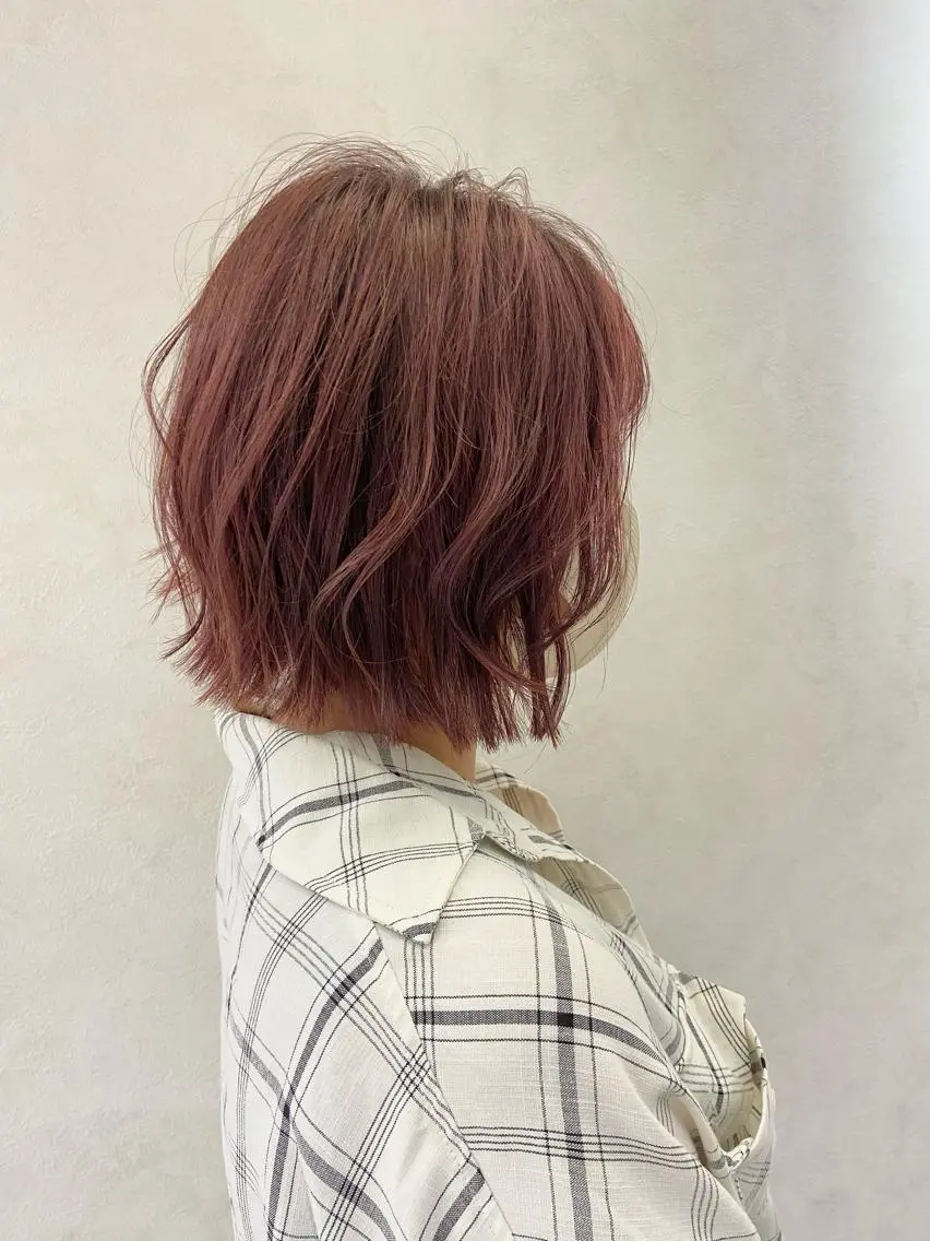 ミディアム カラー パーマ ヘアアレンジ メンズ キッズ ネイル マツエク・マツパ アイブロウ カット ヘアカラー ヘアセット Stockオーナー 古田翔平のヘアスタイル