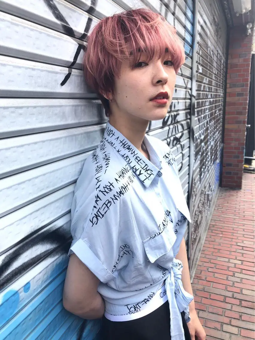 ショート カラー 北間 寛哉のヘアスタイル