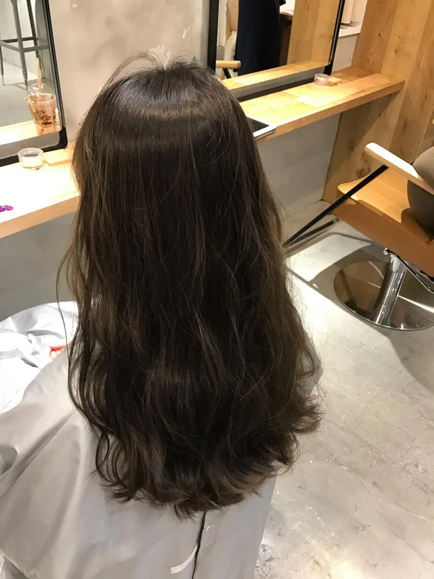 ロング カラー 透明感カラー DopeLIT モデル募集中のヘアスタイル
