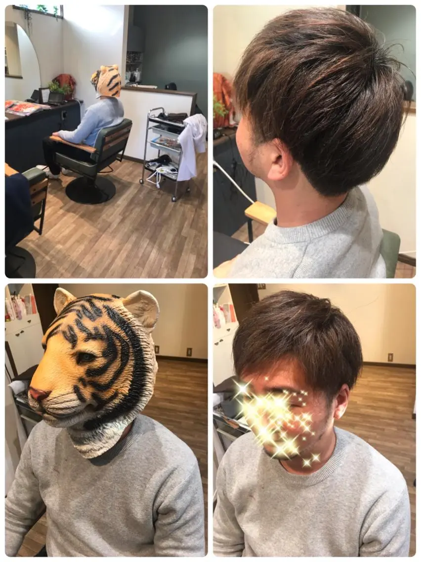メンズ Ray hair 春日部のヘアスタイル