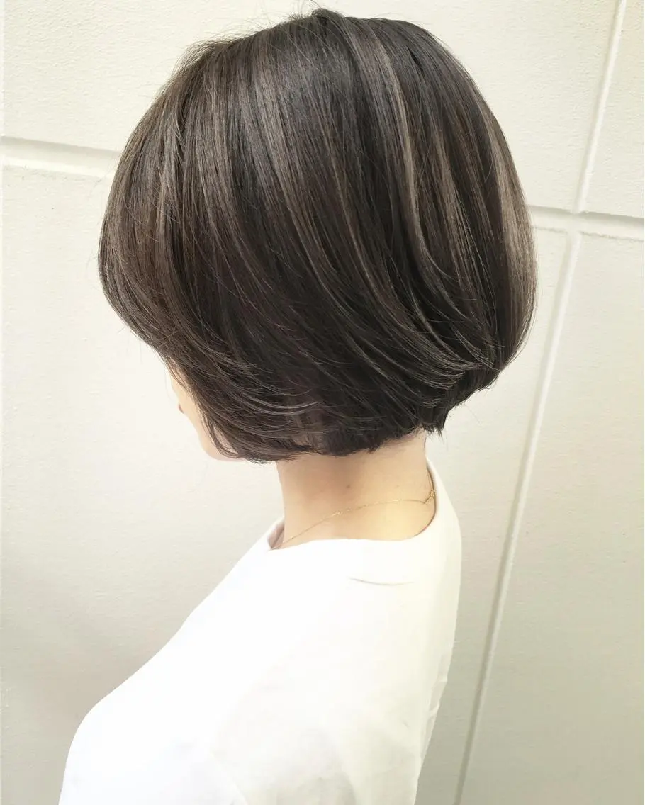 ショート カラー レイヤー/髪質改善 /山永圭介のヘアスタイル