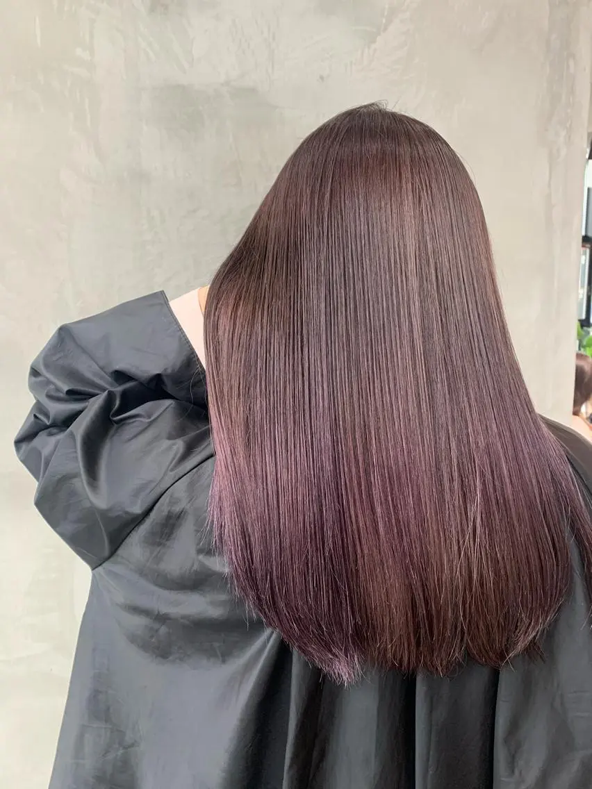 ミディアム カラー カット ヘアカラー トリートメント 🉐レイヤー/塩見 弘樹🉐渋谷のヘアスタイル
