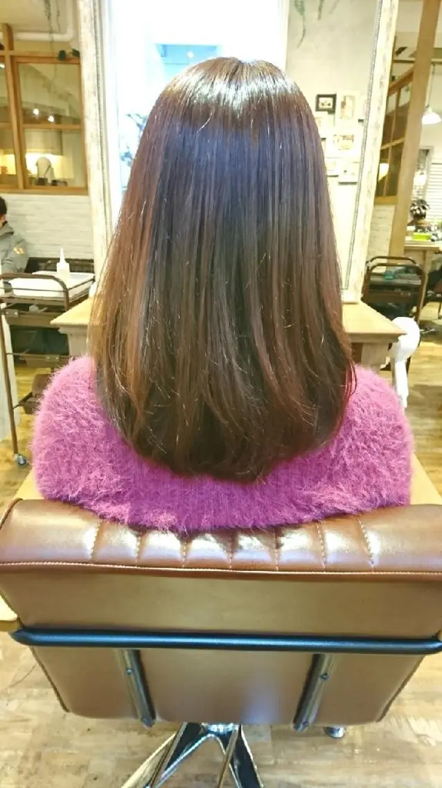 セミロング カラー ラベンダーカラー ラベンダーピンク ピンクカラー ＊Cielo＊ 佐藤 幸世のヘアスタイル