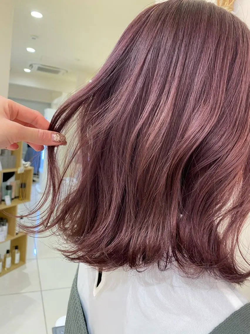 ミディアム カラー 銀座メンズ専門🖤 叶奈々のヘアスタイル