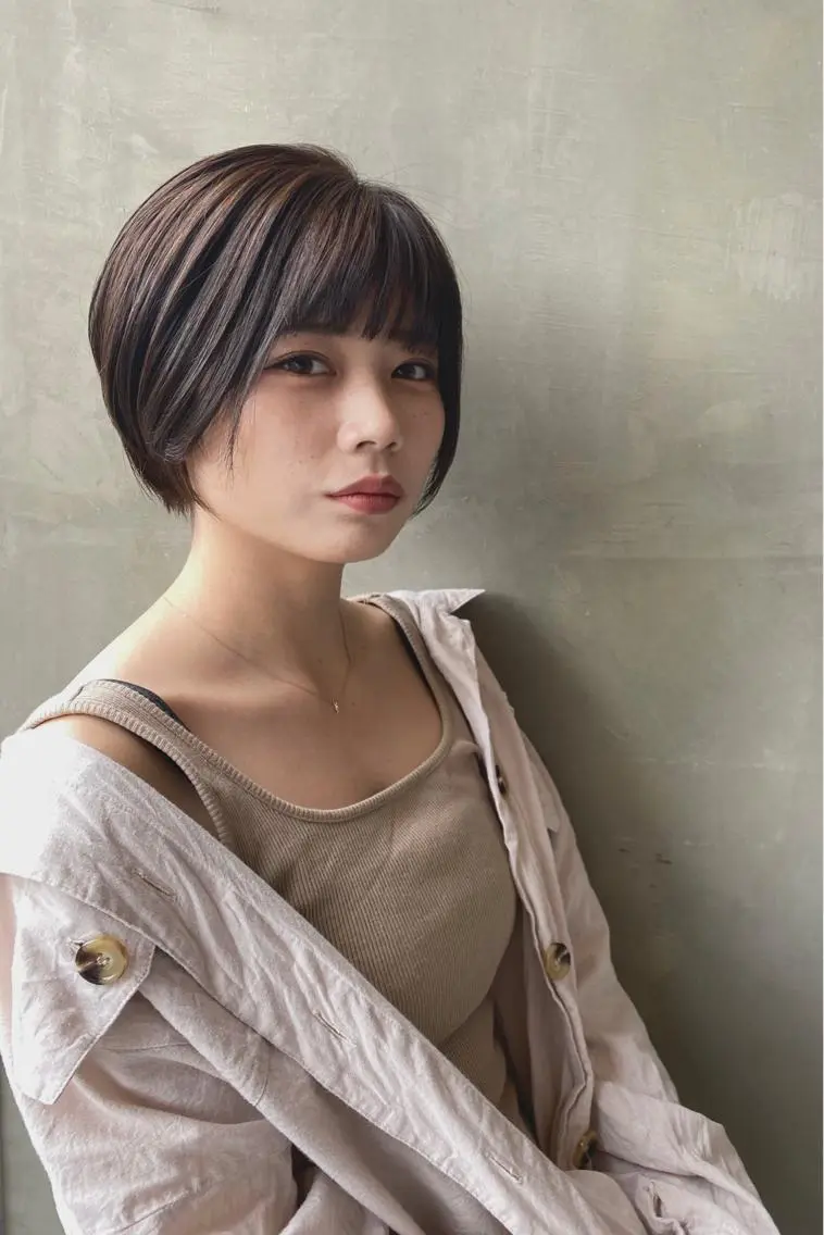 ショート カラー 丸みショート ショートヘア 《mu-kichi》 高橋サキのその他イメージ