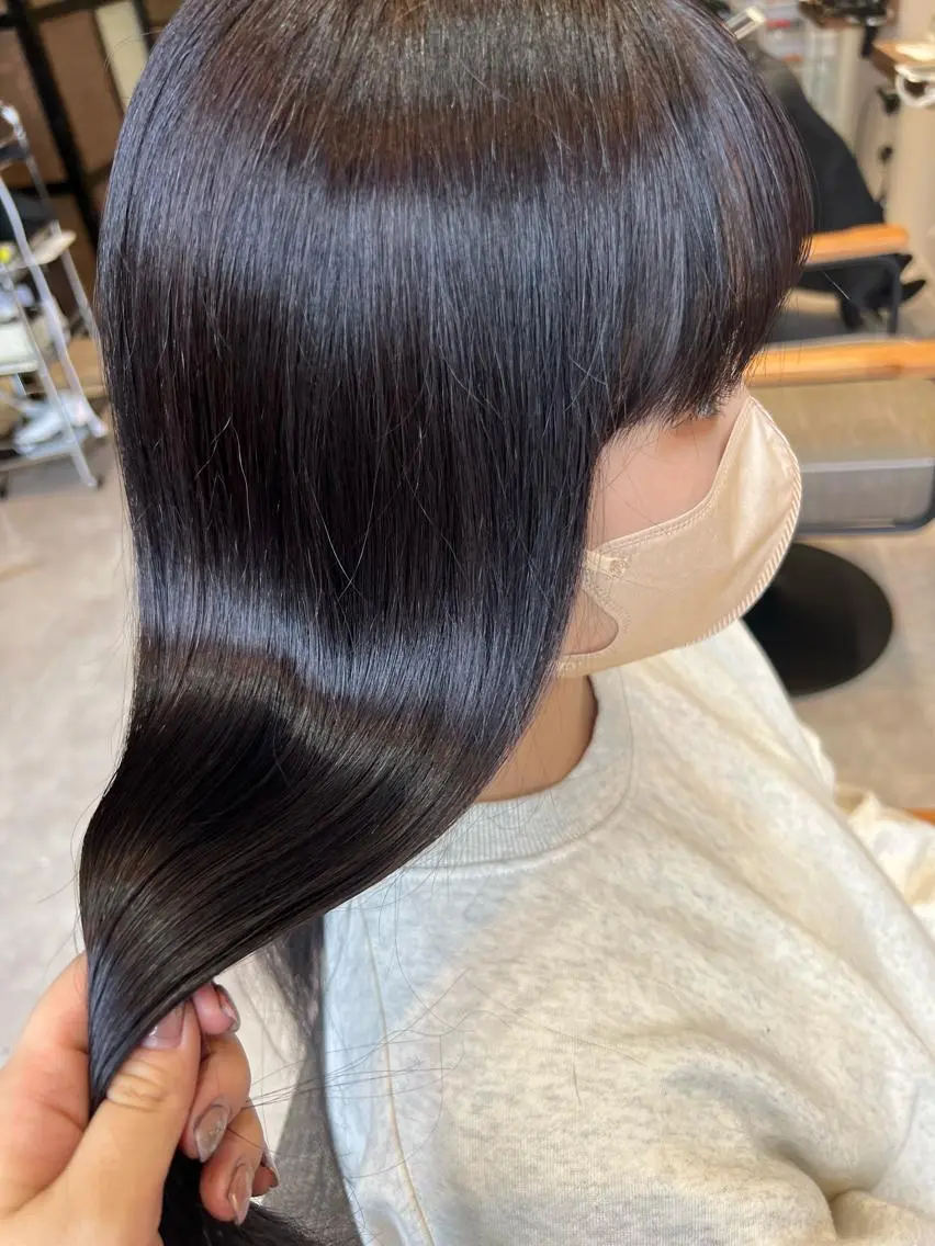 ロング カラー カット ヘアカラー トリートメント 名古屋/髪質改善/ 透明感SHIZUKAのヘアスタイル