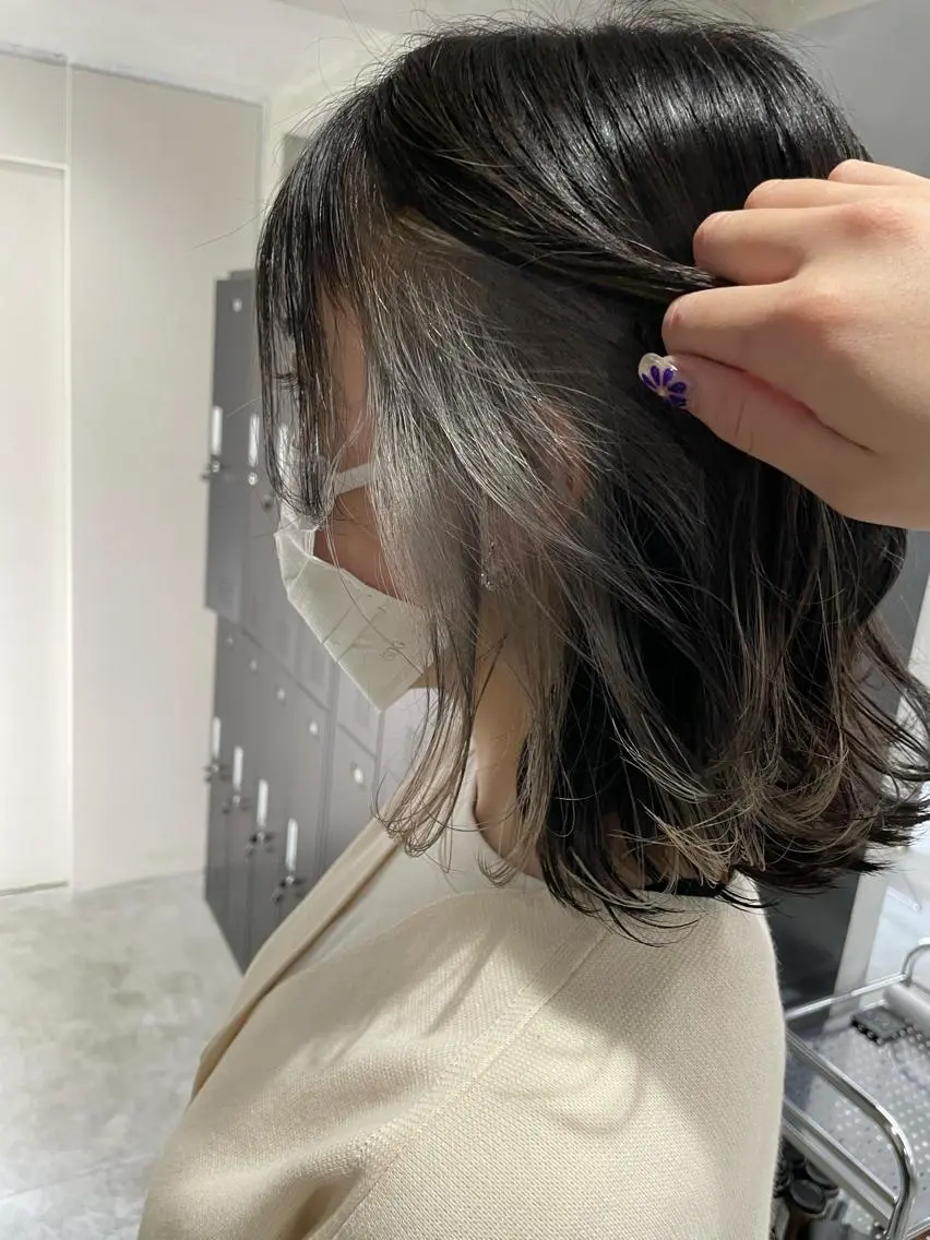 ミディアム カラー ヘアアレンジ HERMITAGE/ chihiroのヘアスタイル
