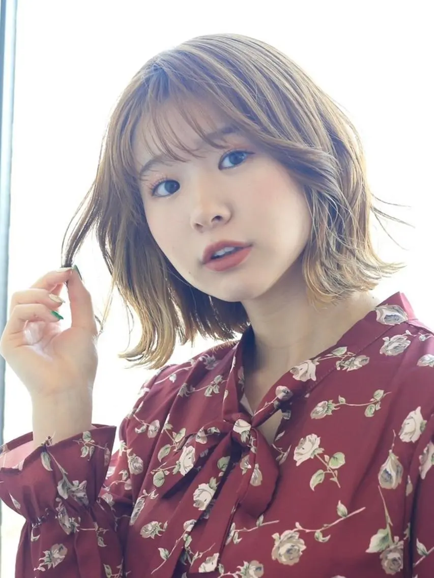 ショート マツエク・マツパ カラー 【名古屋】モデル募集 arisaのヘアスタイル