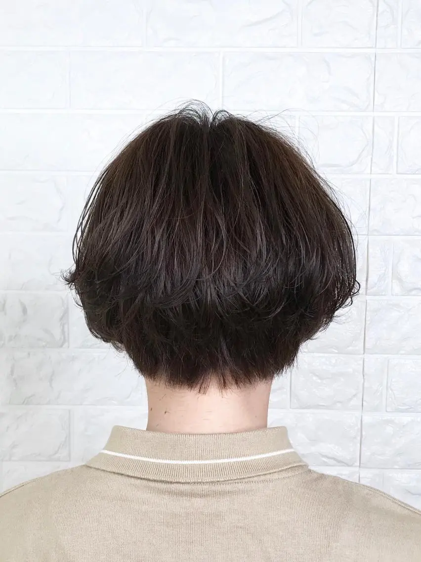 ショート カラー パーマ カット ヘアカラー 髪質改善縮毛矯正 美容師✂️山崎竜二のヘアスタイル