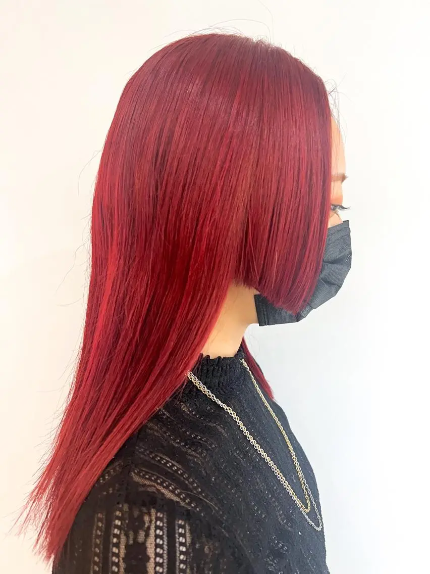 ロング ヘアカラー ☺︎ RIHOのヘアスタイル
