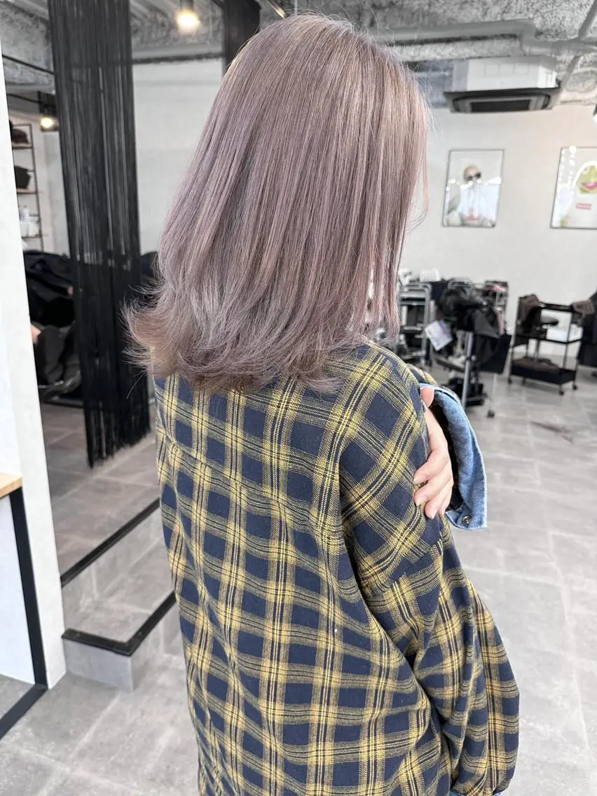 ミディアム カラー ヘアアレンジ 💎lino _by _ACNE💎 🧸のヘアスタイル