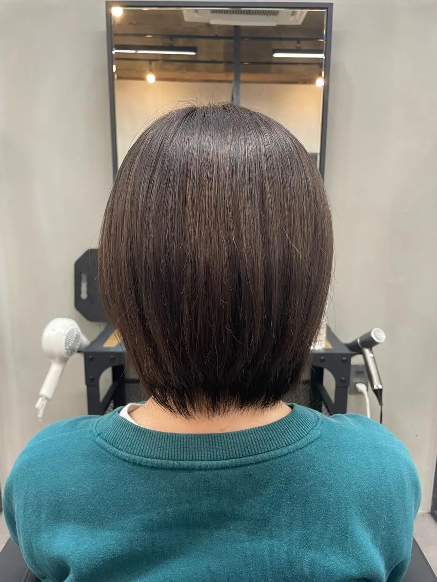 ショート カット 縮毛矯正 トリートメント ALLEN hair /まなのヘアスタイル