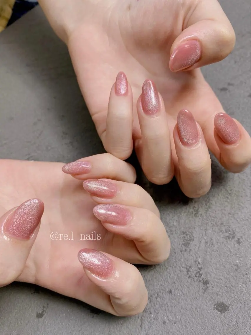 ネイル モチの良さ◉ フィルインネイル♡のネイルデザイン
