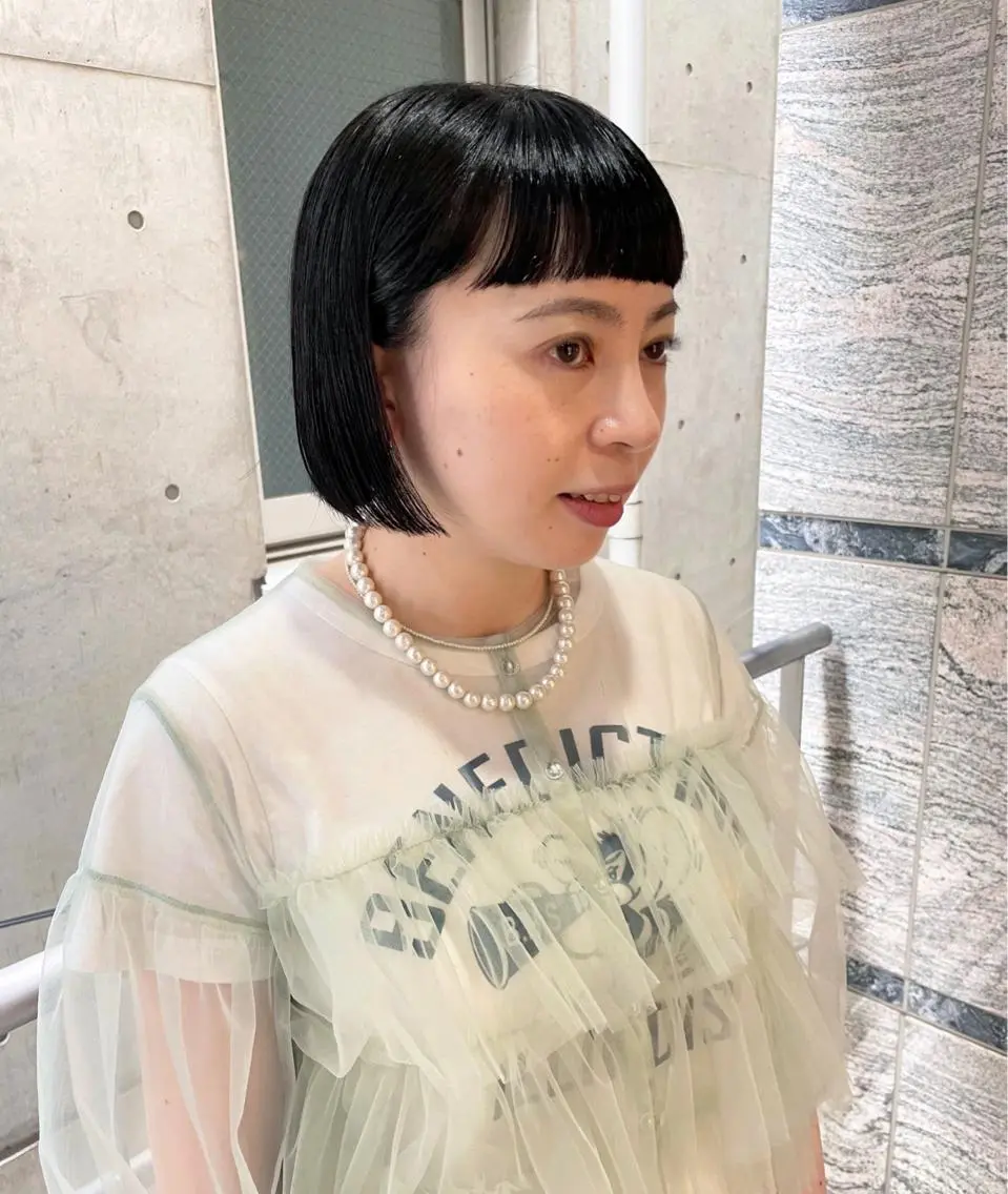 ショート カラー ヘアアレンジ カット ヘアカラー satsuki 暖色・ブラウンカラーのヘアスタイル