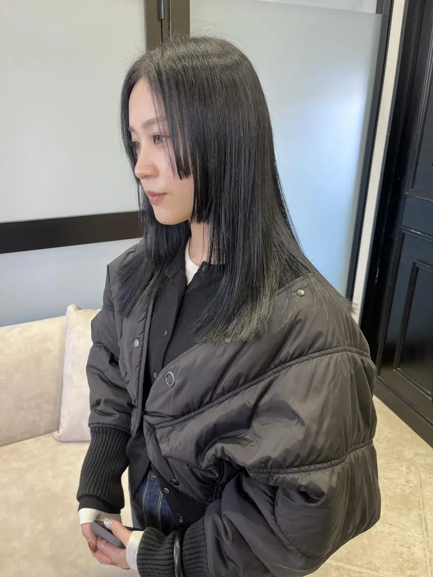ロング カット ヘアカラー トリートメント MATTY azusaのヘアスタイル