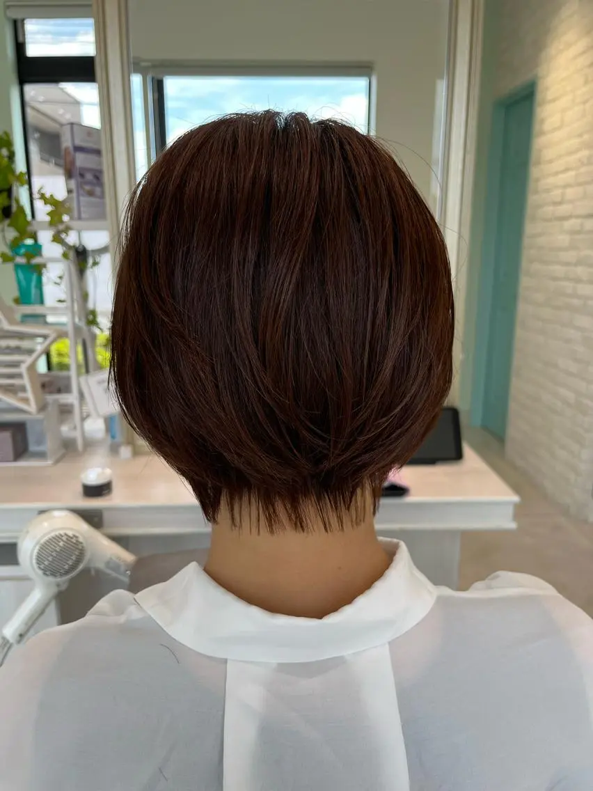 ショート カラー ショートヘア トリートメント カット 🥇メンズ特化 伊東輝のヘアスタイル