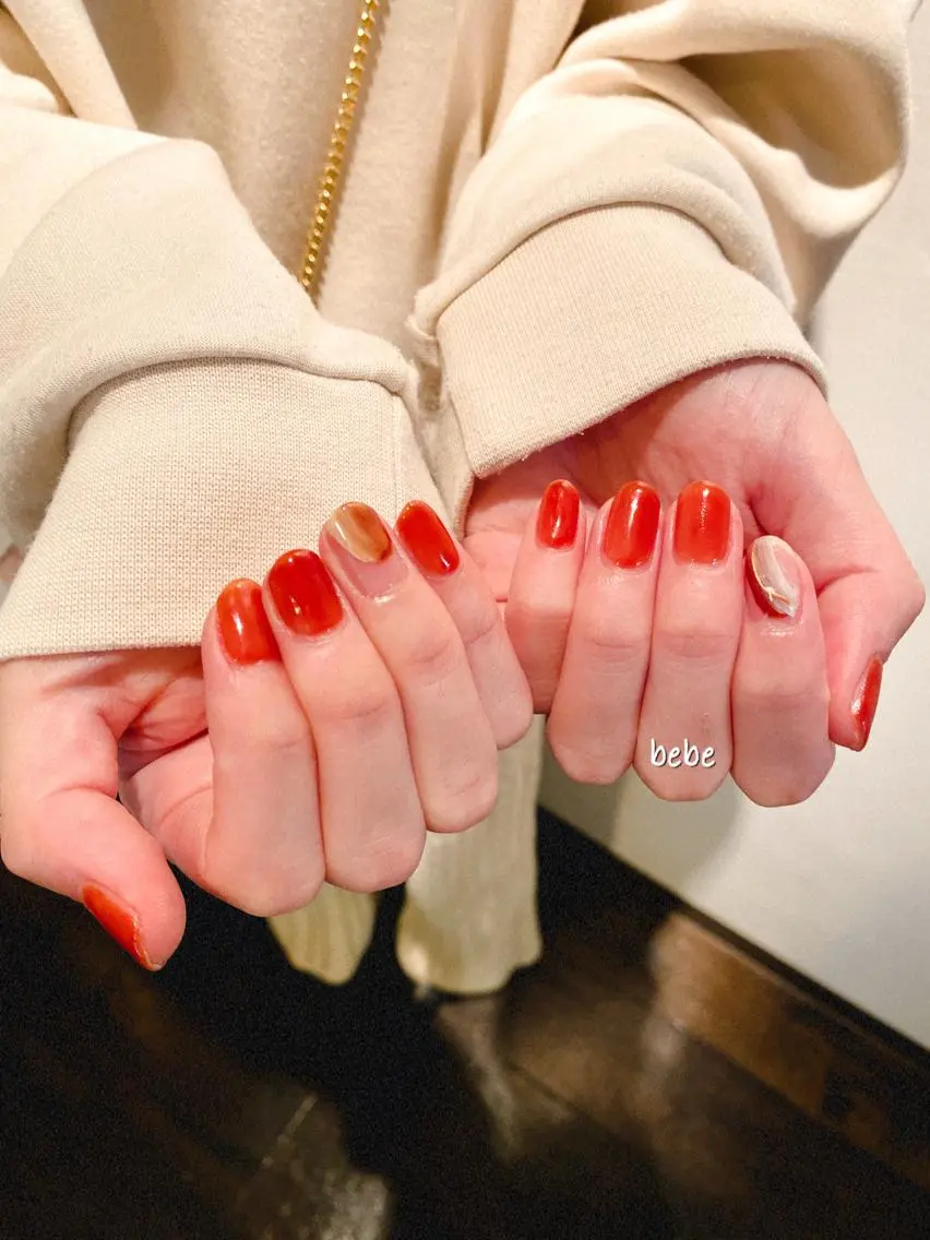 ネイル ニュアンスネイル シンプルネイル Ann nailのネイルデザイン