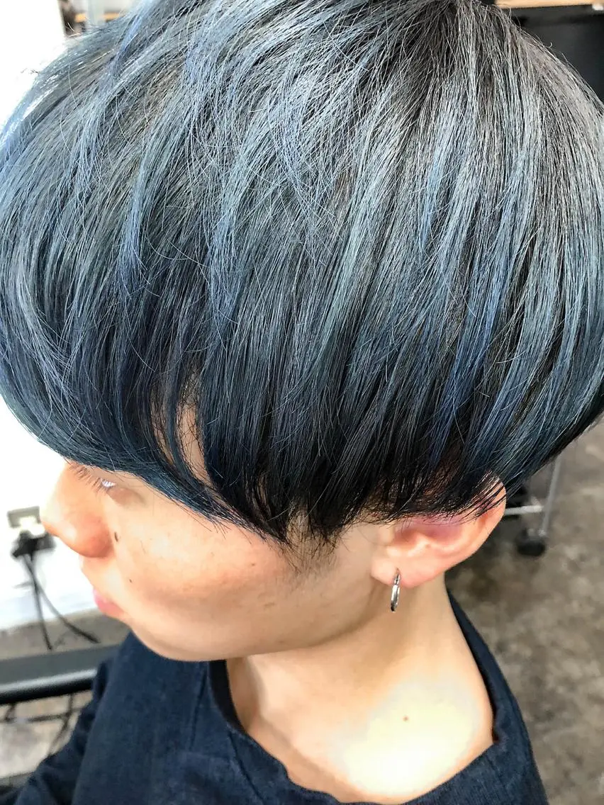 ショート カラー メンズ メンズパーマ メンズ特化ryoのヘアスタイル