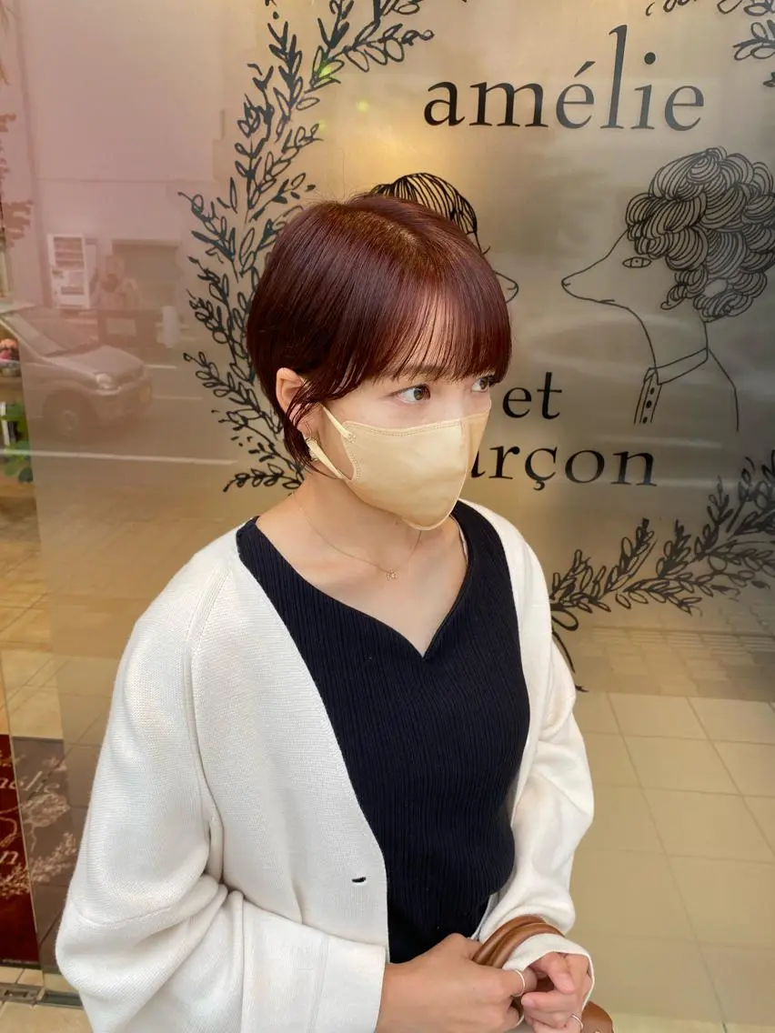ショート カット ヘアカラー トリートメント さこだ しょうた 【副店長】のヘアスタイル
