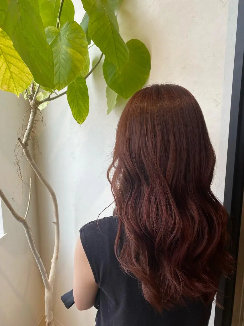 ロング 韓国ヘア🕊村上 ののこ🕊のヘアスタイル