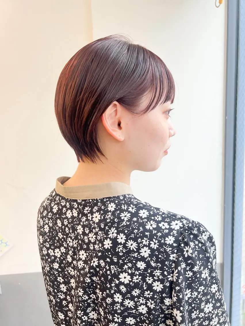 ショート 丸みショート ショートヘア アンニュイレイヤー/ 火ノ見🪡のヘアスタイル