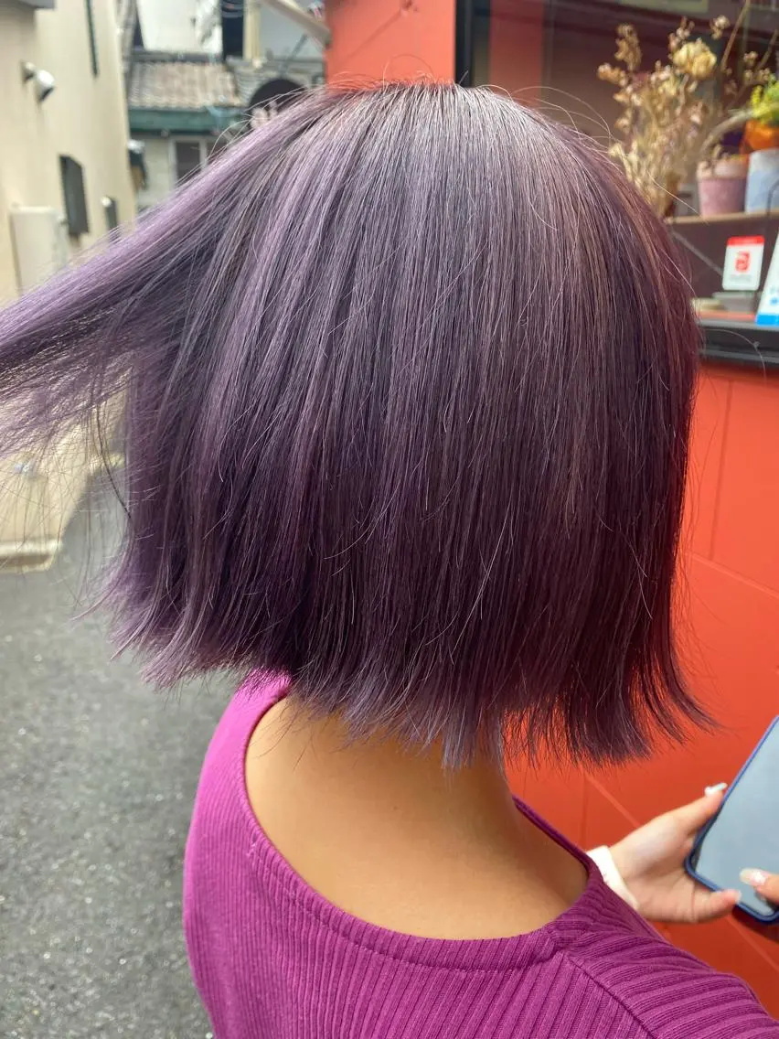 ミディアム 大久保 愛のヘアスタイル