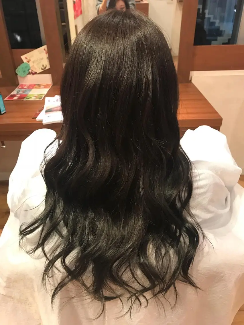 ロング カラー グラデーションカラー 銀座フリーランススタ イリストMIYUKIのヘアスタイル